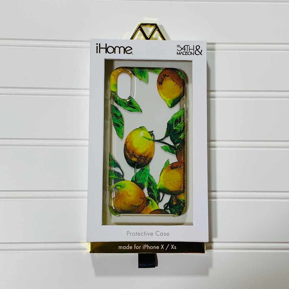 iHome 54th & Madison Mango iPhone X/Xs Case New